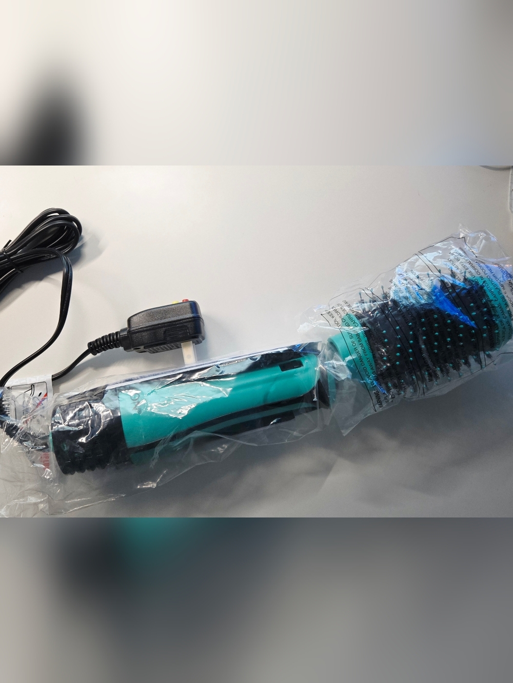 REVLON One Step Hair Dryer And Volumizer Hot Air Brush, Teal